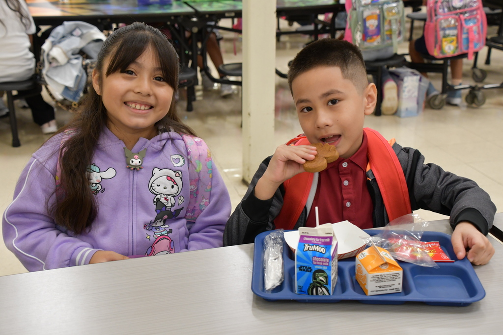 First day of school at Farias Elementary