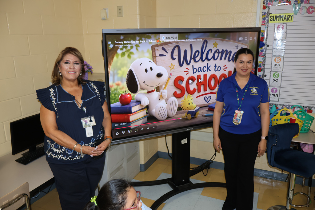 Daiches Elementary 2nd day of school