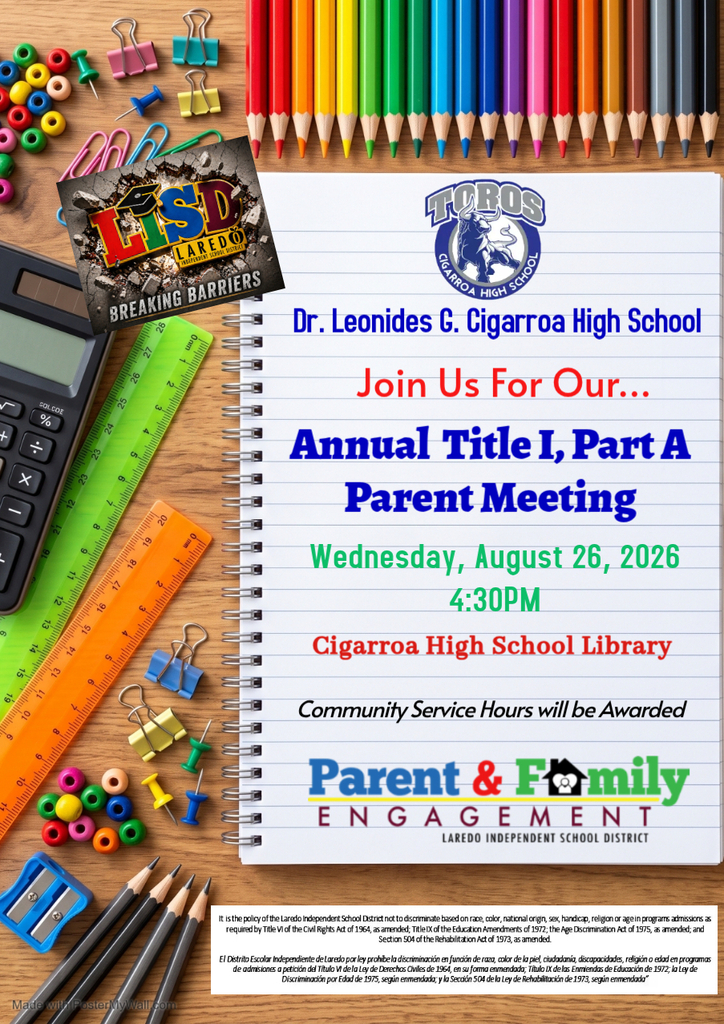 Annual Title I Parent Meeting