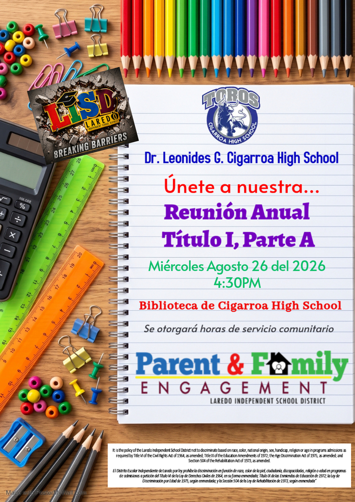 Annual Title I Parent Meeting