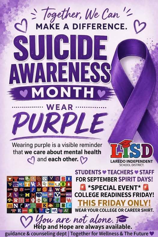 SuicideAwarenessMonth