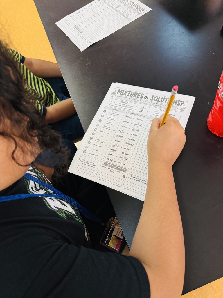 Mixtures and Solutions