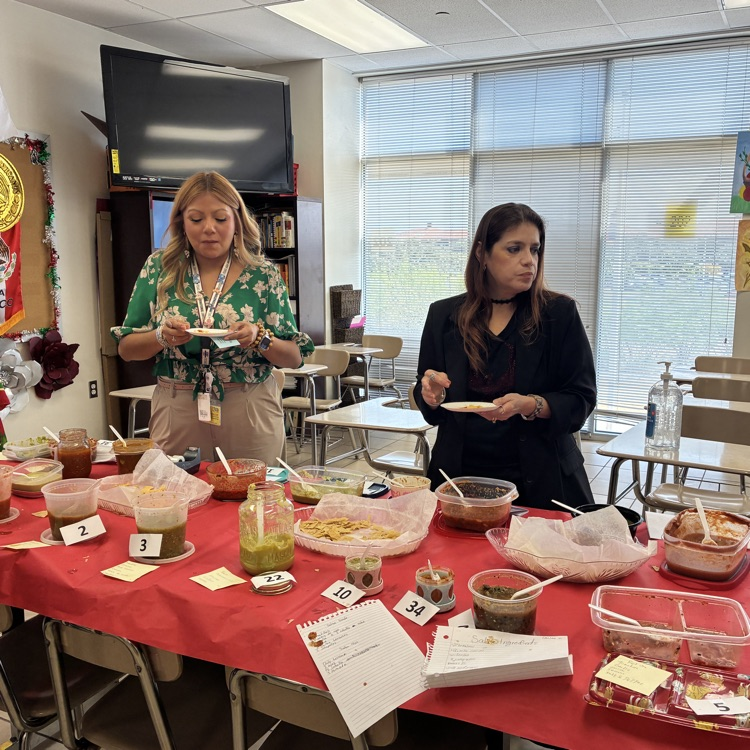 salsa and dessert