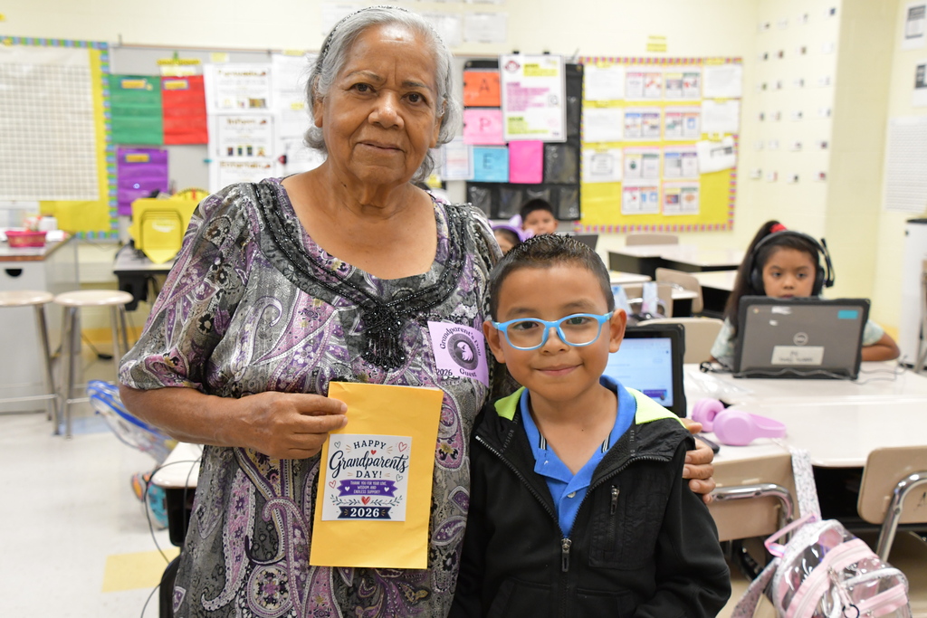 Grandparent's Day at Leyendecker Elementary