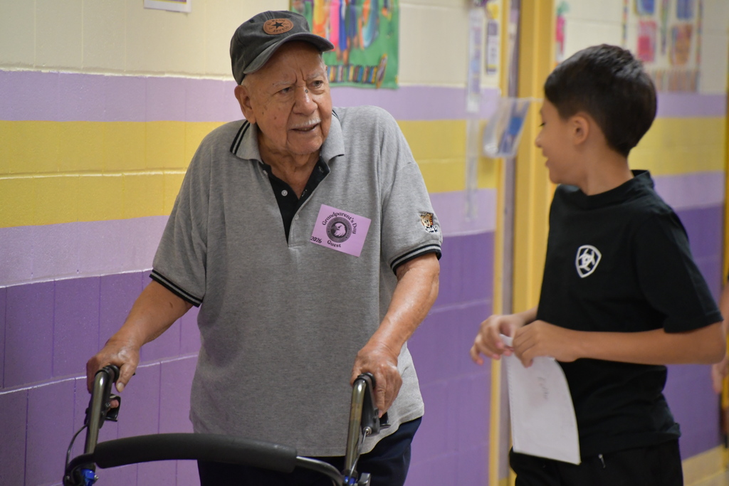 Grandparent's Day at Leyendecker Elementary