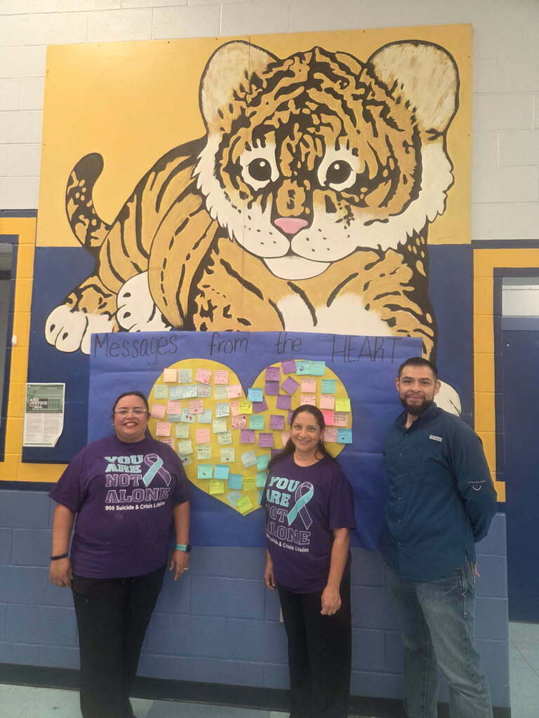 World Suicide Prevention Day at L. J. Christen Middle School