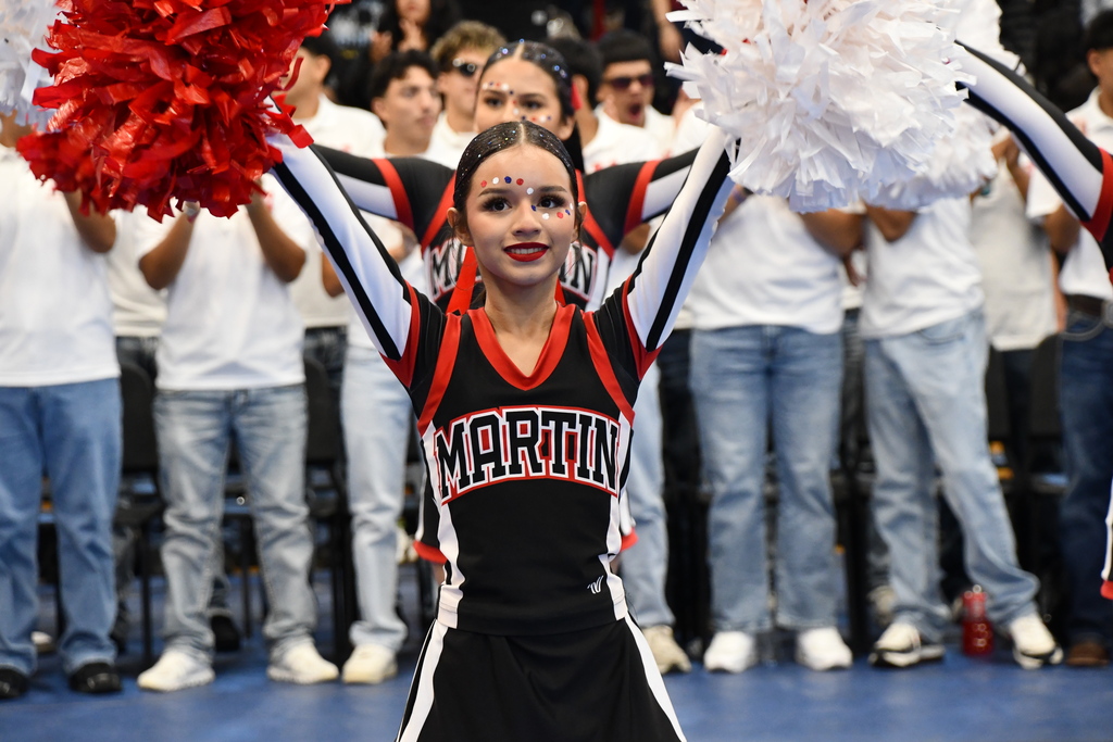 martin high school peprally cigarroa vs martin