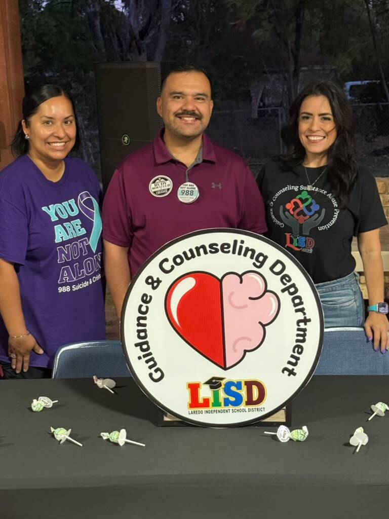 LISD Guidance and Counseling Department participation in border region event