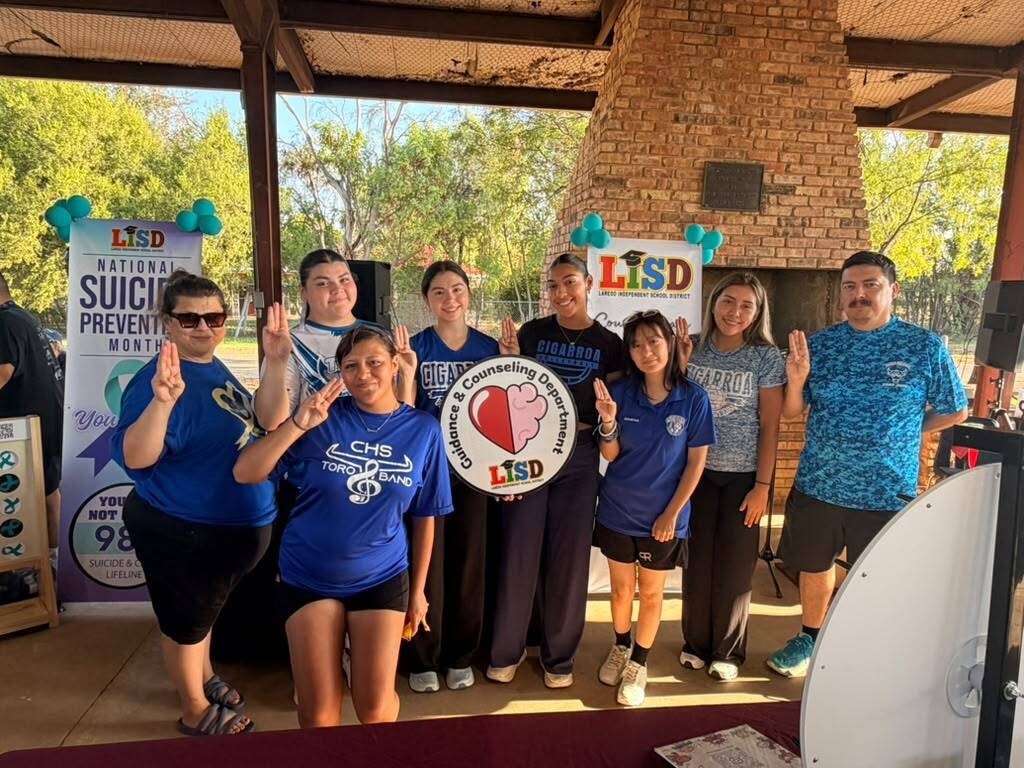 LISD Guidance and Counseling Department participation in border region event