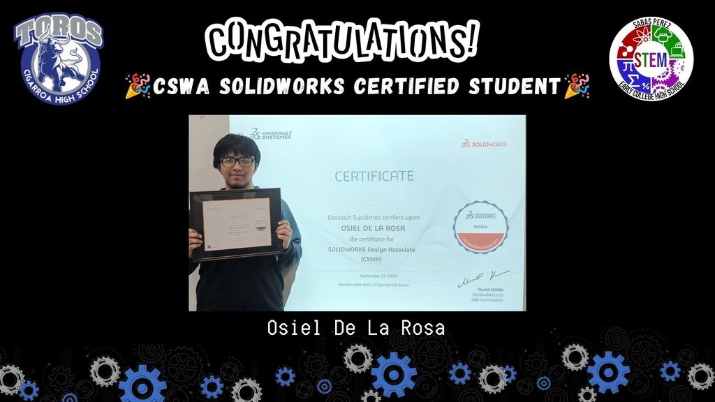 CSWA Solid Works