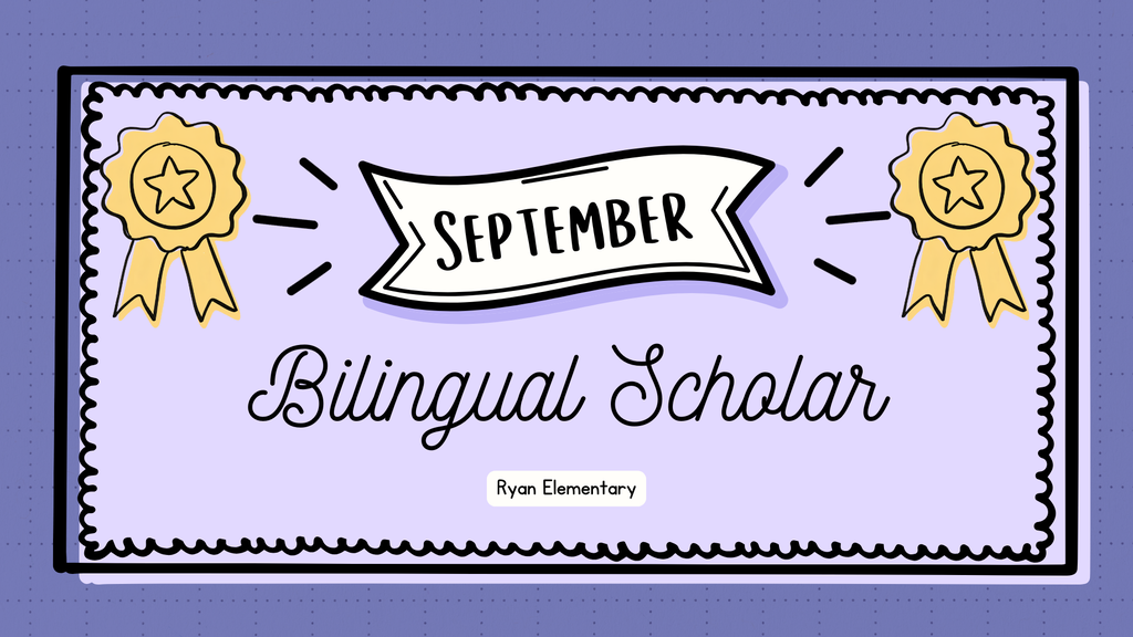 September Student of the Month