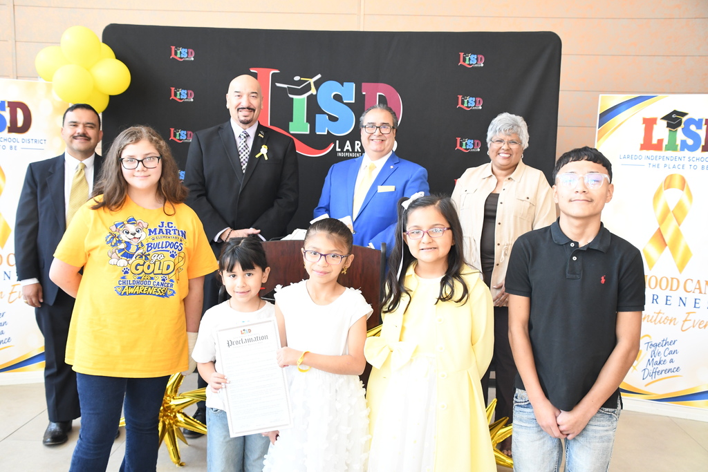 Childhood Cancer Awareness Month Proclamation/Recognition Event