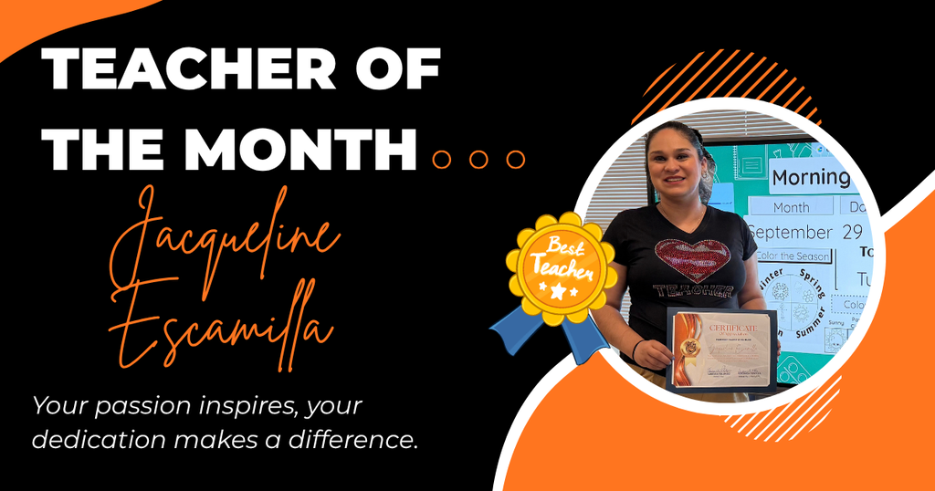 Teacher of the Month