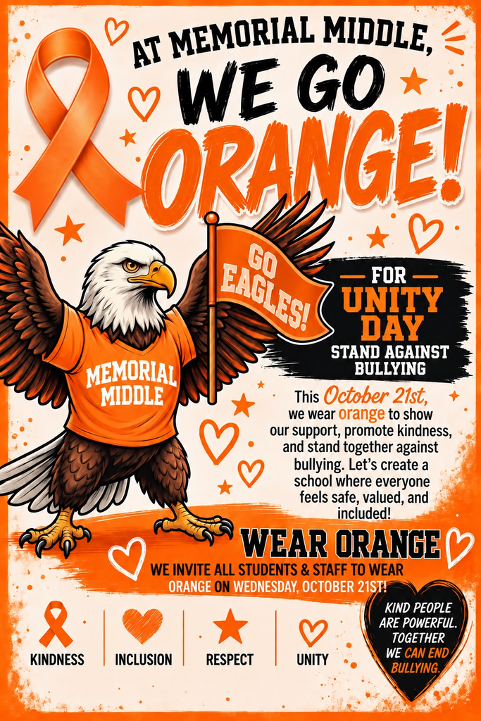 Wear Orange on October 21st for Unity Day!