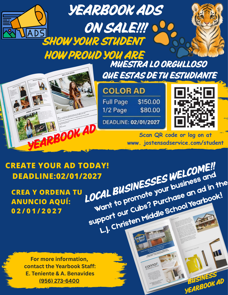 Order your yearbook today!