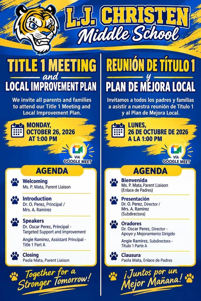 Parent Meeting