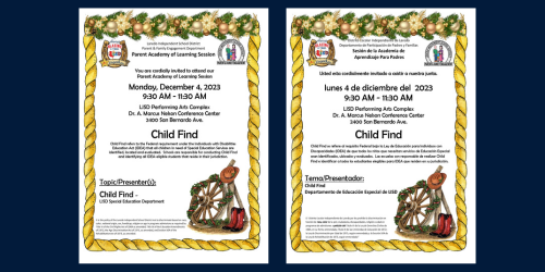 Child Find Parent Meeting