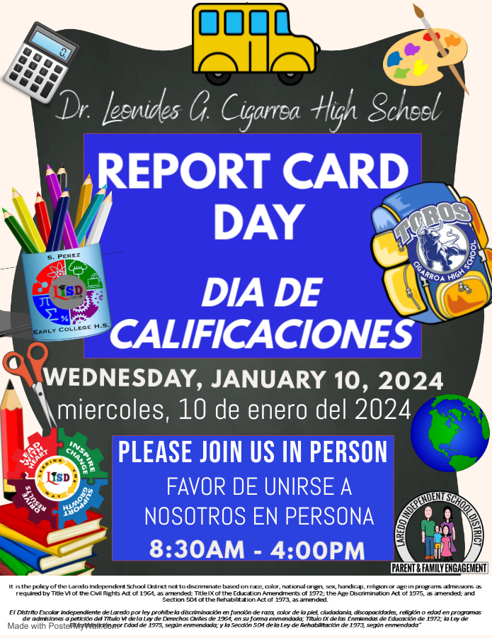 repord card day