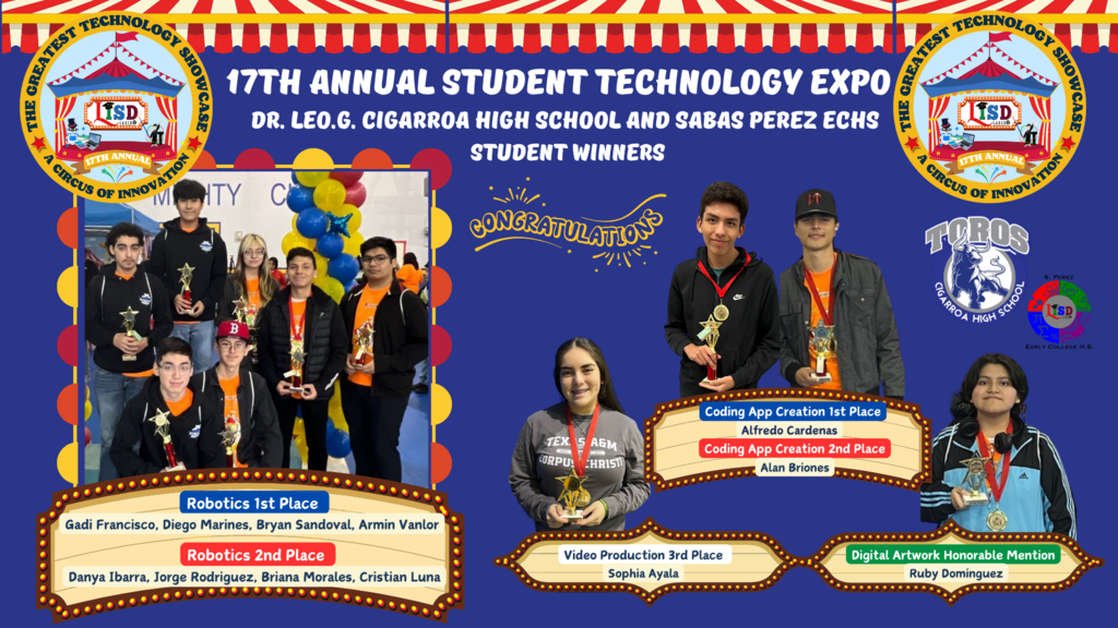 Tech Expo Winners