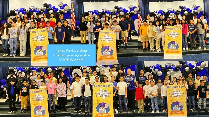 Texas Keyboarding Challenge 2025-2026 - Heights was FIRST in the STATE - Congratulations!