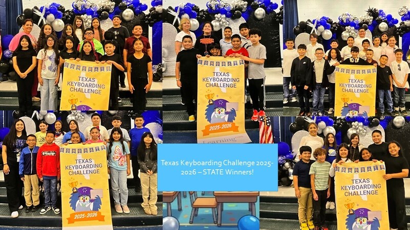 Texas Keyboarding Challenge 2025-2026 - Heights was FIRST in the STATE - Congratulations!