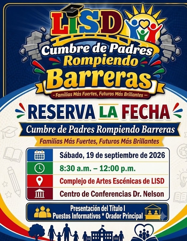 Breaking Barriers - Sept. 19, 2026 @ 8:30 am - LISD Performing Arts Complex