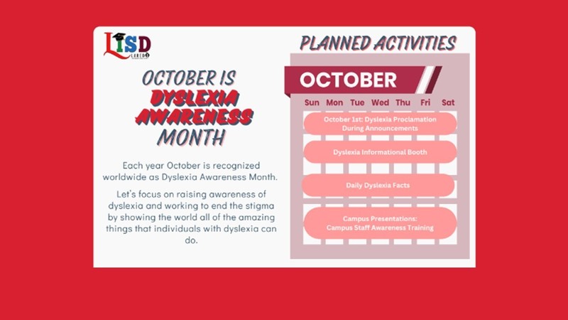 October is Dyslexia Awareness Month