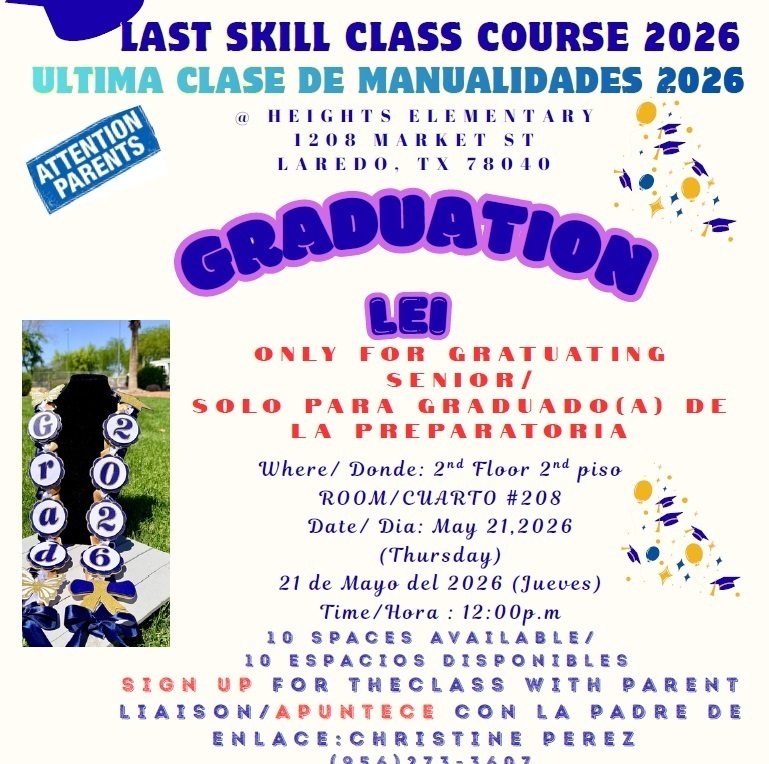 Thursday, May 21, 2026, the Skill Class - Space is limited, only 8 slots available