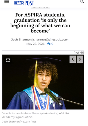 ACHS Class of 2026 newark post article