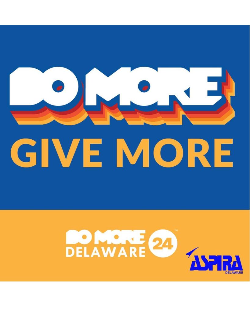 Poster for DoMore24 asking for donations for ASPIRA