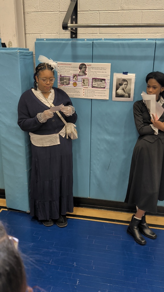BHM wax museum and HS Pep Rally 
