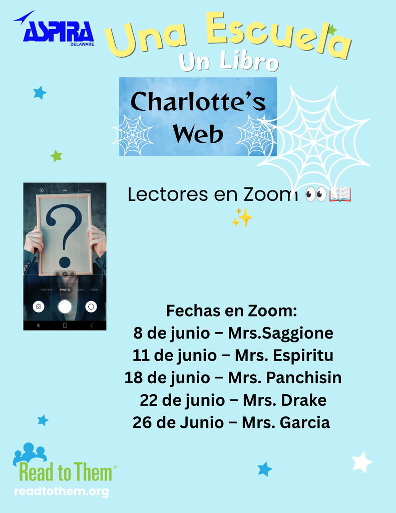 zoom dates for read aloud spanish