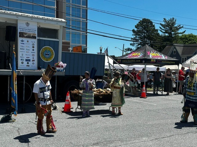 Native American dancers
