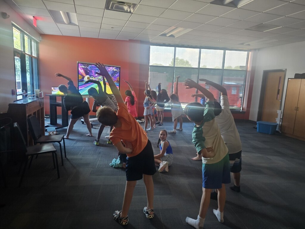 yoga time for summer camp