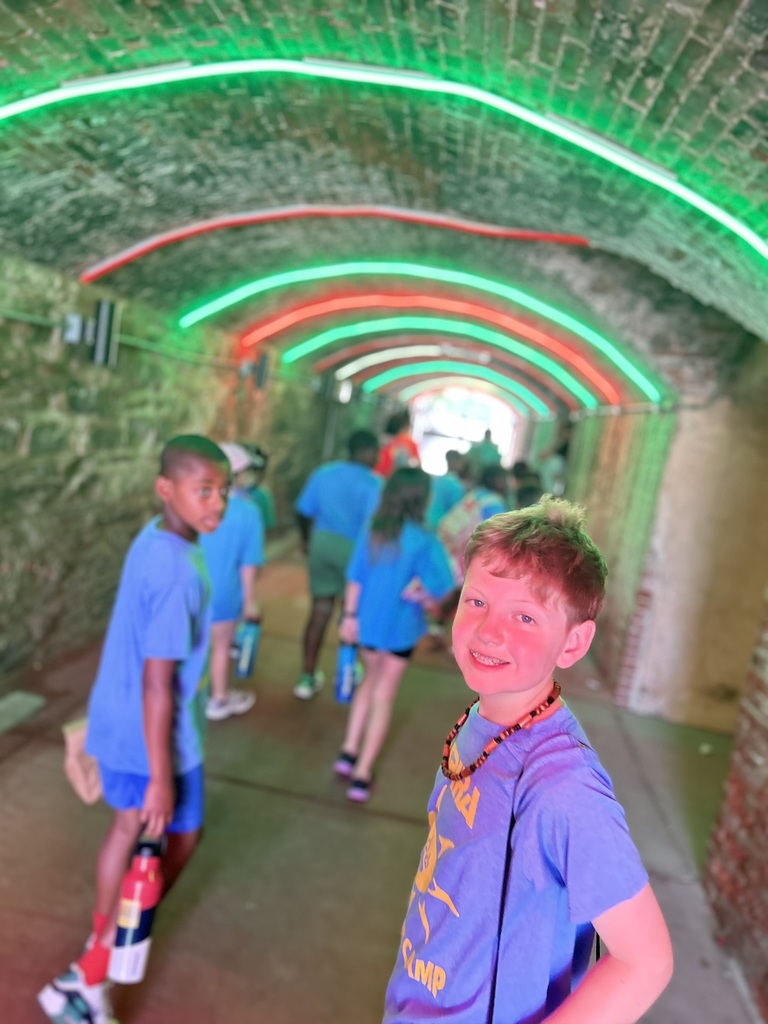 walking along a pathway during field trip