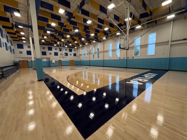east campus new gym floor long view