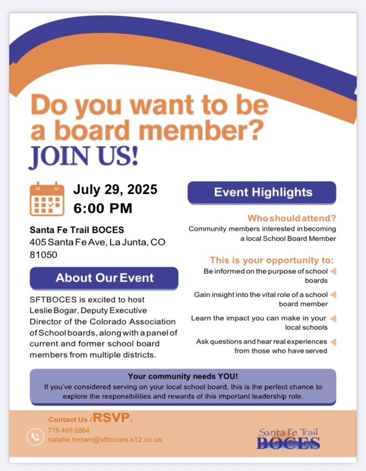 School board flyer 