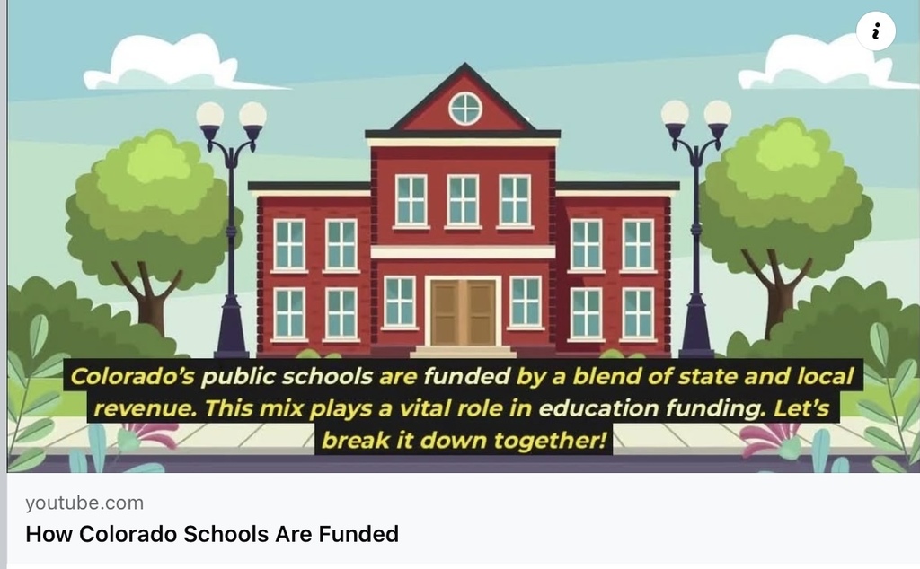 How CO schools are funded video