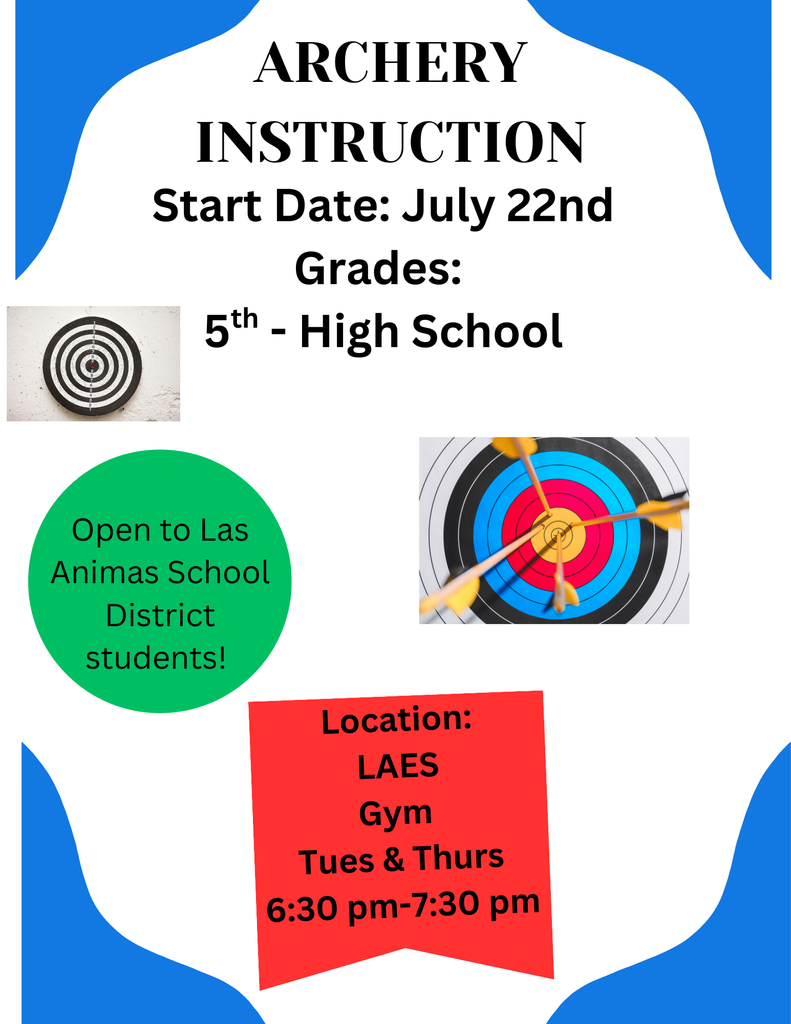 Archery instruction flyer