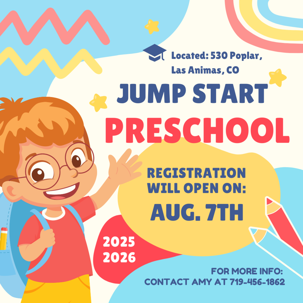 Registration flyer for preschool
