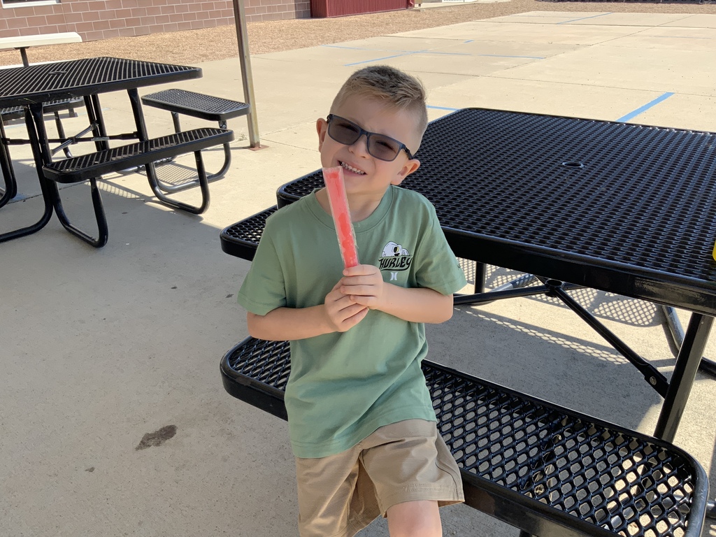 Popsicle pics from LAES perfect attendance