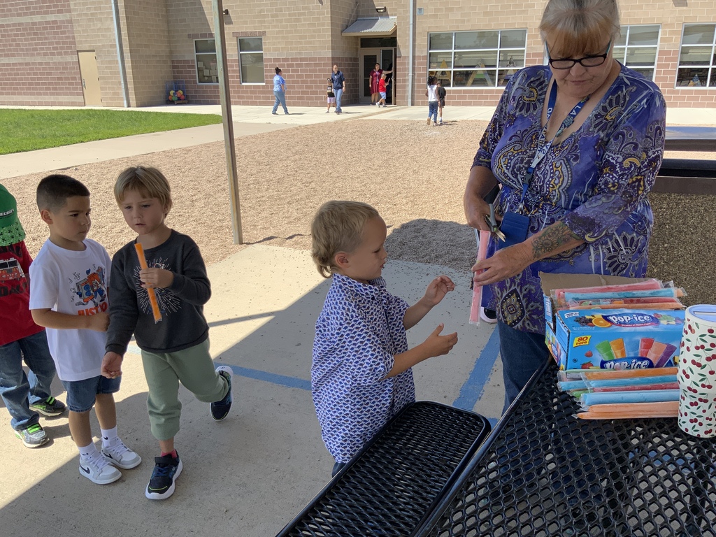 Popsicle pics from LAES perfect attendance