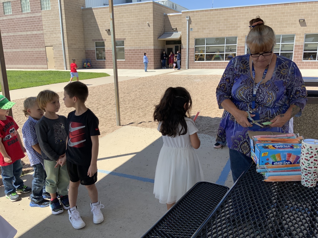 Popsicle pics from LAES perfect attendance