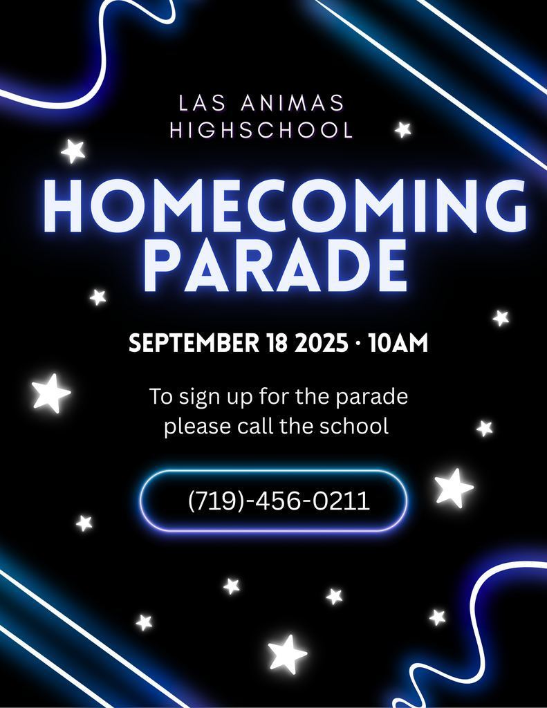 HOCO parade flyer