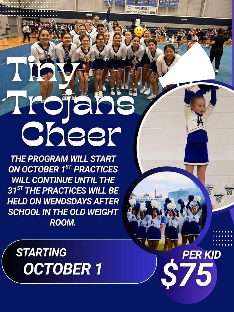 Tiny Trojan Cheer Camp 