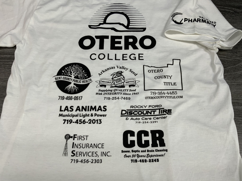 Trojan T-shirt sponsors 