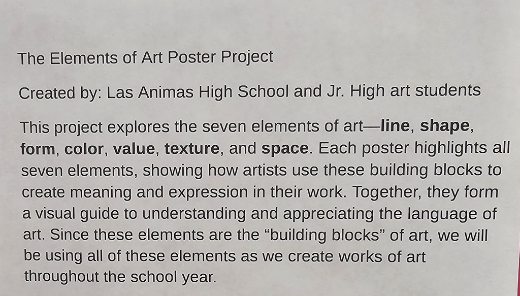 JH/HS art lesson