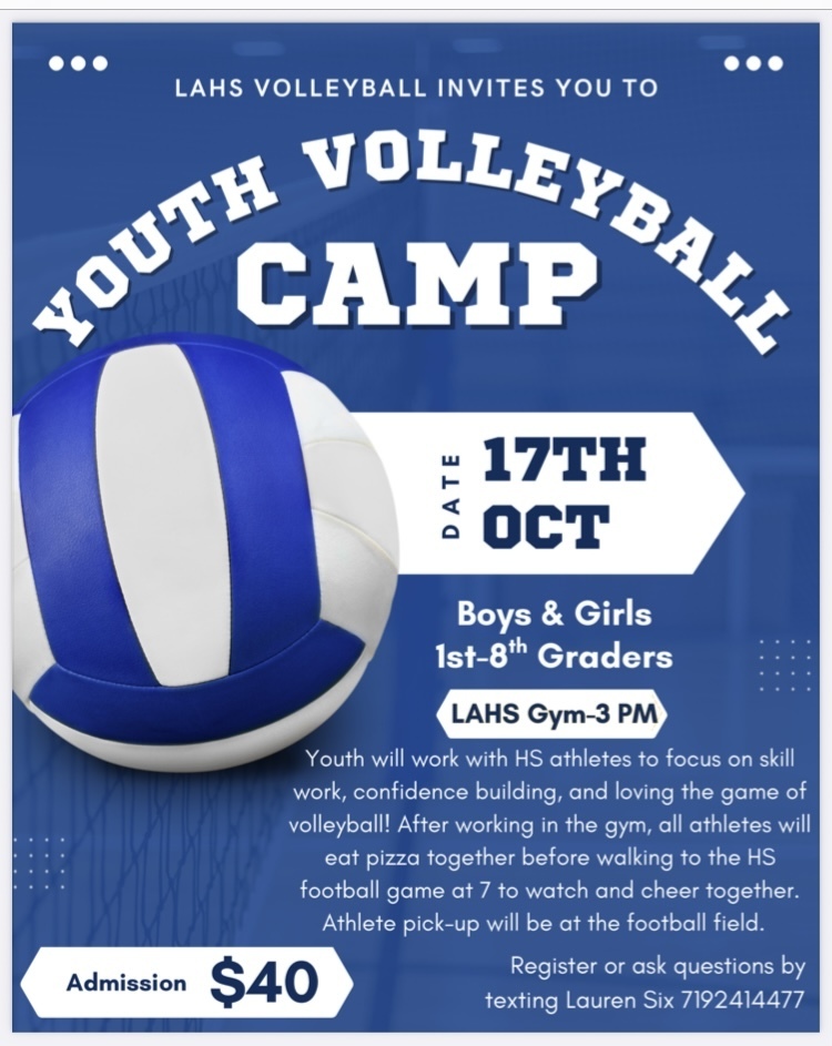 Youth VB camp flyer