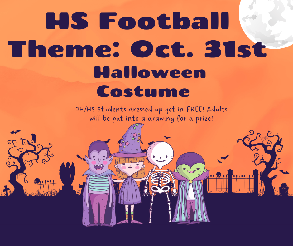 HS FB game theme flyer
