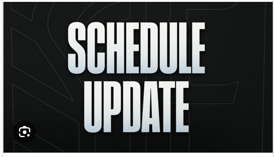 JH FB schedule update 